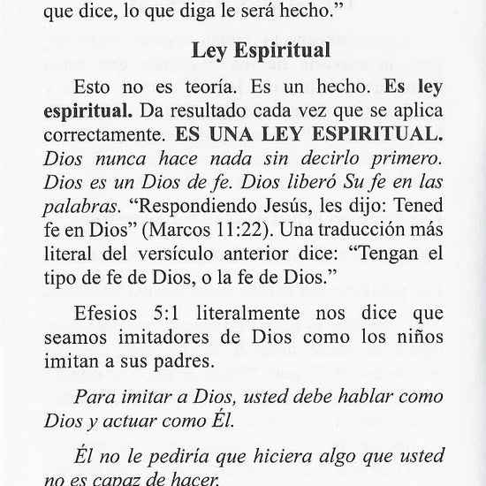 Charles Capps El Poder Creativo de Dios Obrara Para Usted page 6 cappsministries.com