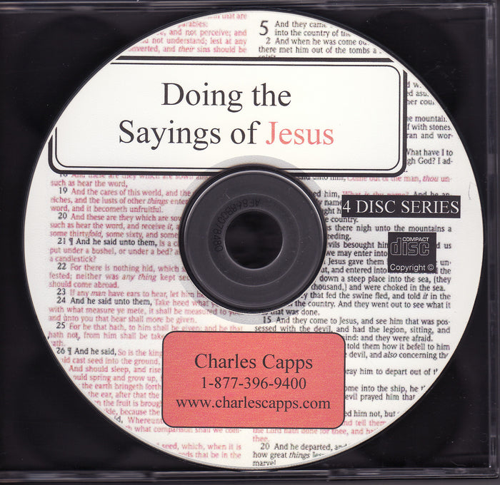 Doing the Sayings of Jesus