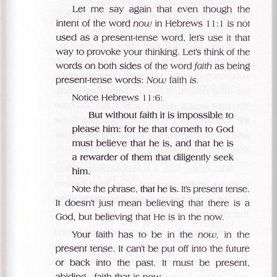 Charles Capps, Faith that Will Not Change Book pg 7