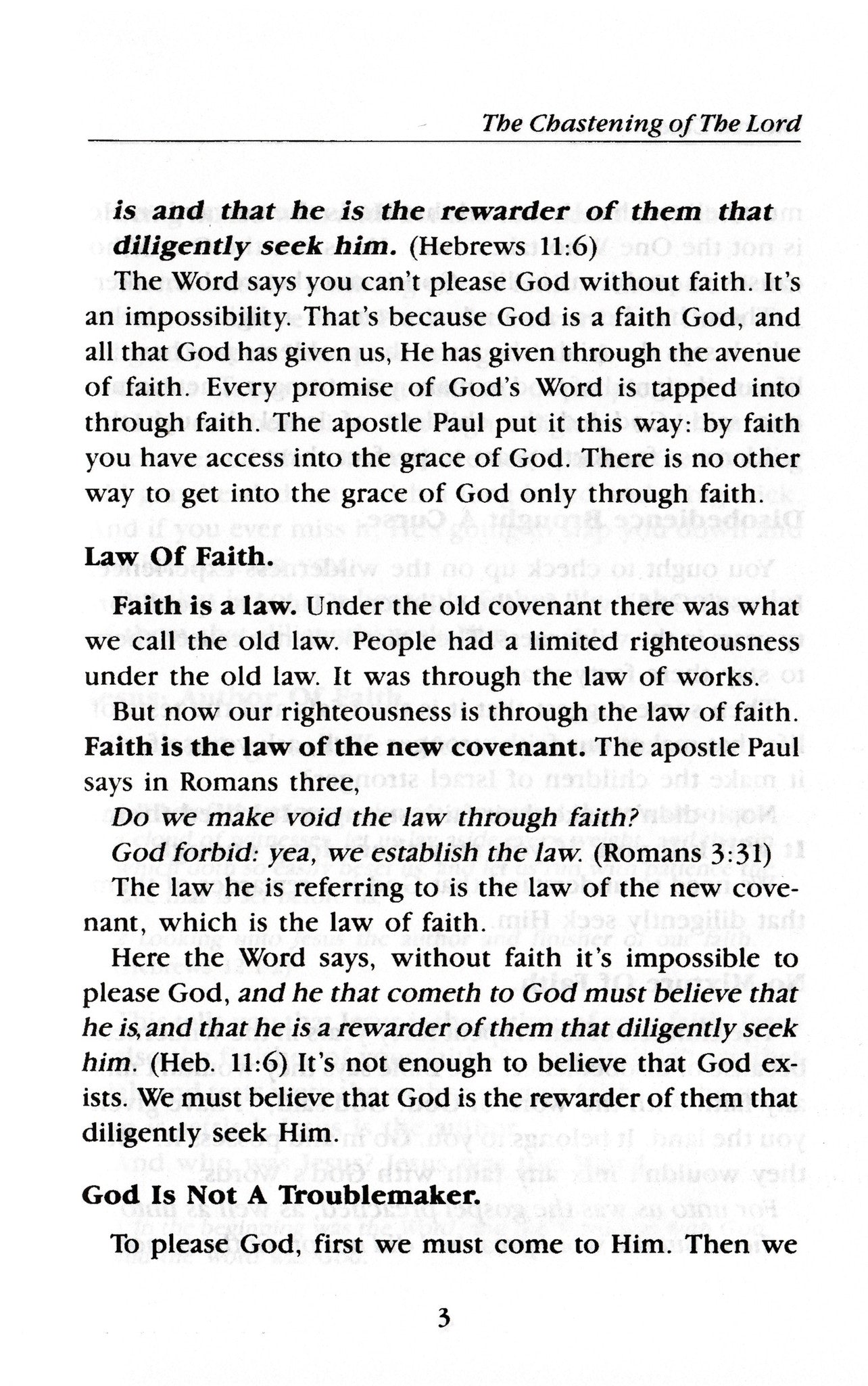 Charles Capps, Kicking over Sacred Cows pg 3