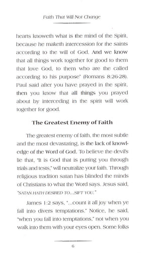 Charles Capps, Faith that Will Not Change pg 4