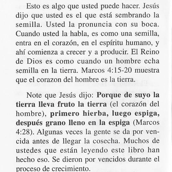 Charles Capps, Siembra Y Cosecha page 6