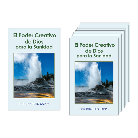 Capps Ministries El Poder Creativo de Dios para la Sanidad Spanish Multipack cappsministries.com
