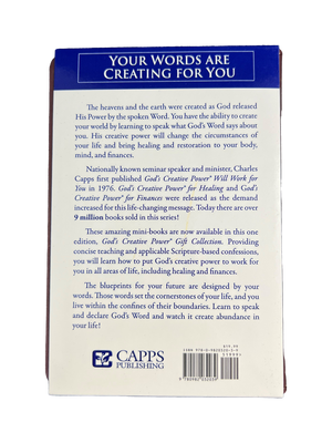 Capps Ministries God's Creative Power Gift Collection Back Sleeve Cover