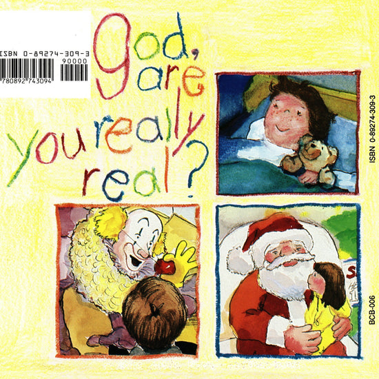 Beverly Capps, God, Are You Really Real? Back Cover