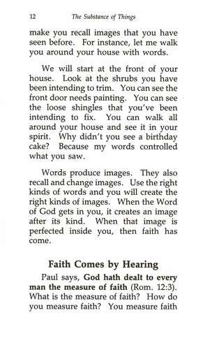 The Substance of Things – Capps Ministries