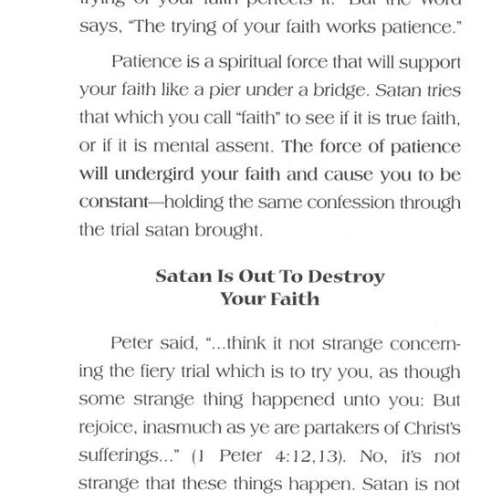 Charles Capps, Faith that Will Not Change pg 5