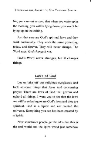 Charles Capps, Releasing the Power of God Through Prayer Page 4