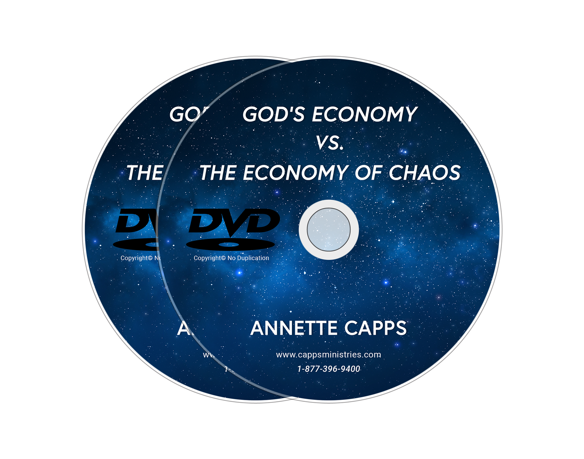 Annette Capps God's Economy vs. The Economy of Chaos DVD cappsministries.com