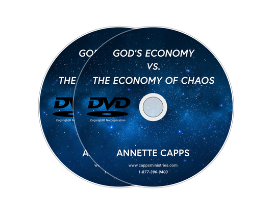 Annette Capps God's Economy vs. The Economy of Chaos DVD cappsministries.com