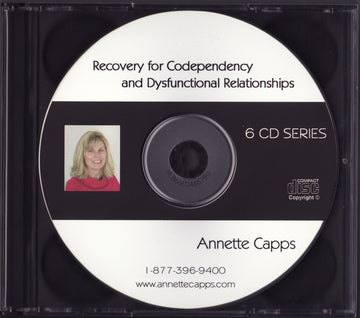 Annette Capps, Recovery for Codependency and Religious Addictions CD cappsministries.com