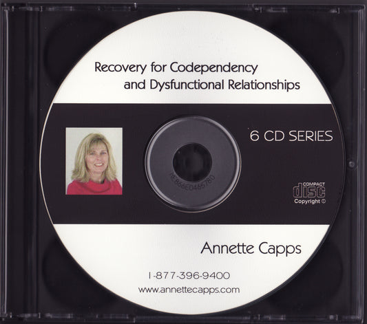 Annette Capps, Recovery for Codependency and Religious Addictions CD cappsministries.com