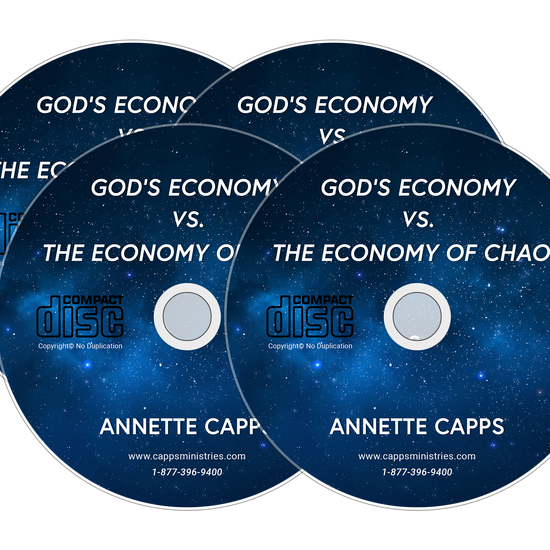 Annette Capps God's Economy vs. The Economy of Chaos CD cappsministries.com