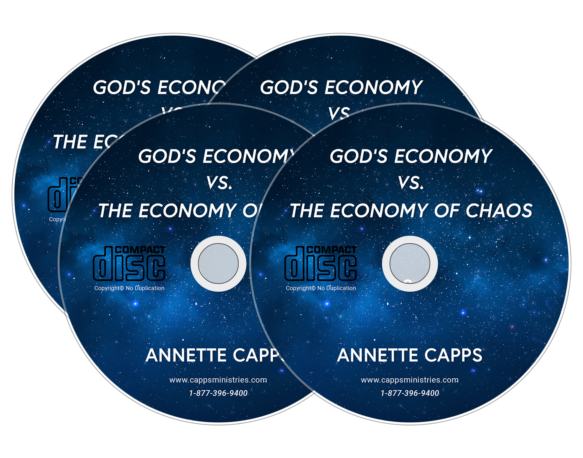 Annette Capps God's Economy vs. The Economy of Chaos CD cappsministries.com