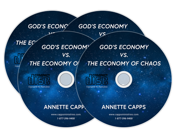 Annette Capps God's Economy vs. The Economy of Chaos CD cappsministries.com