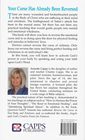 Annette Capps Reverse The Curse Book Back Cover
