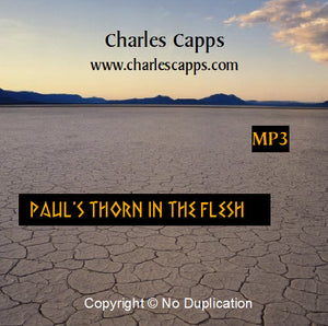Charles Capps, Thorn in the Flesh CD