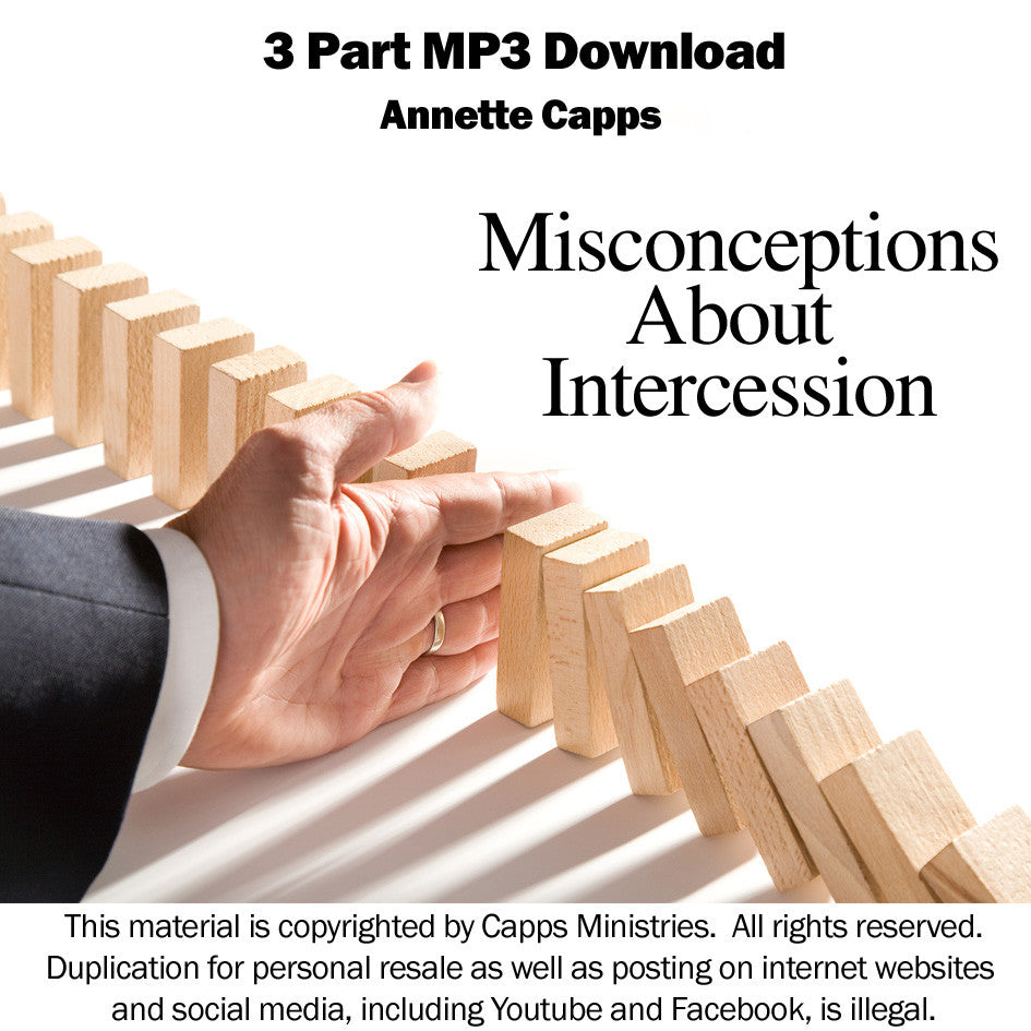 Annette Capps Misconceptions About Intercession MP3