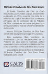 Charles Capps El Poder Creativo de Dios para la Sanidad Book Back Cover cappsministries.com