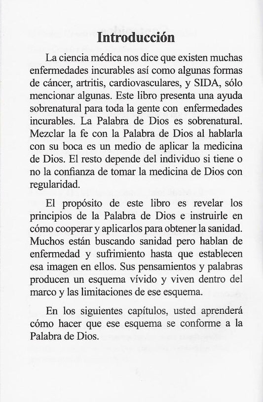 Charles Capps El Poder Creativo de Dios para la Sanidad Book Introduction cappsministries.com