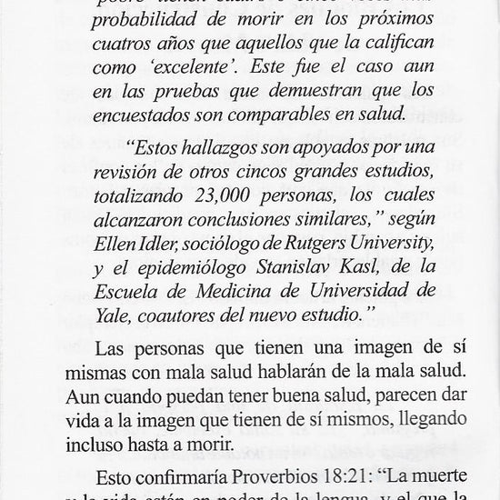 Charles Capps El Poder Creativo de Dios para la Sanidad Book Page 6 cappsministries.com