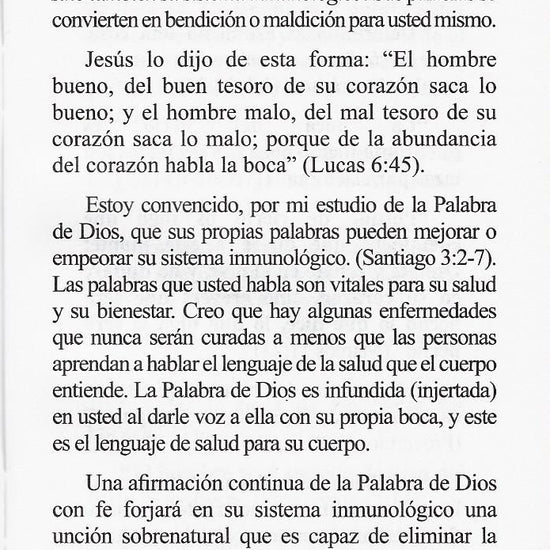 Charles Capps El Poder Creativo de Dios para la Sanidad Book Page 7 cappsministries.com