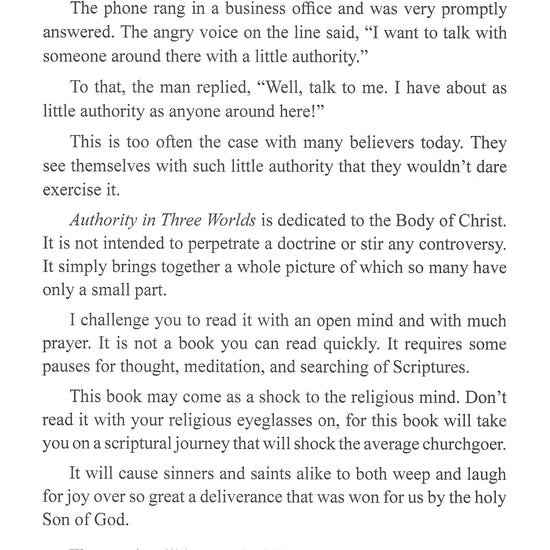 Charles Capps Authority in Three Worlds Intro 1