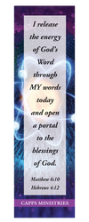 Capps Ministries Matthew 6:10/Hebrews 4:12 Bookmark