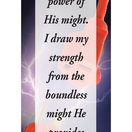 Capps Ministries Ephesians 6:10 Bookmark