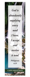Capps Ministries Philippians 4:19 Bookmark