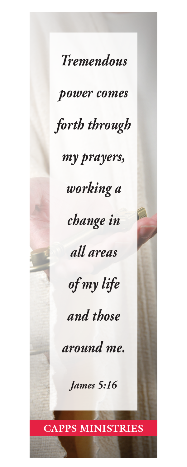 Capps Ministries James 5:16 Bookmark