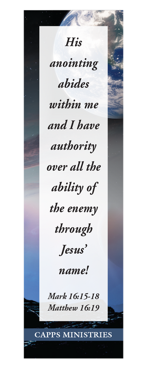 Capps Ministries Authority Bookmark