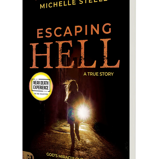 Escaping Hell by Michelle Steele Front Cover side Photo