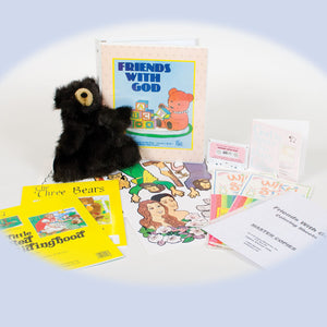 Friends with God with Gladly Bear Sunday School/Homeschool Curriculum Ages 2-5