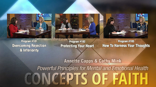Concepts of Faith Menu Screen Powerful Principles for Mental & Emotional Health cappsministries.com