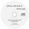 Concepts of Faith TV Program #161 Off the Cuff Stuff #1 CD