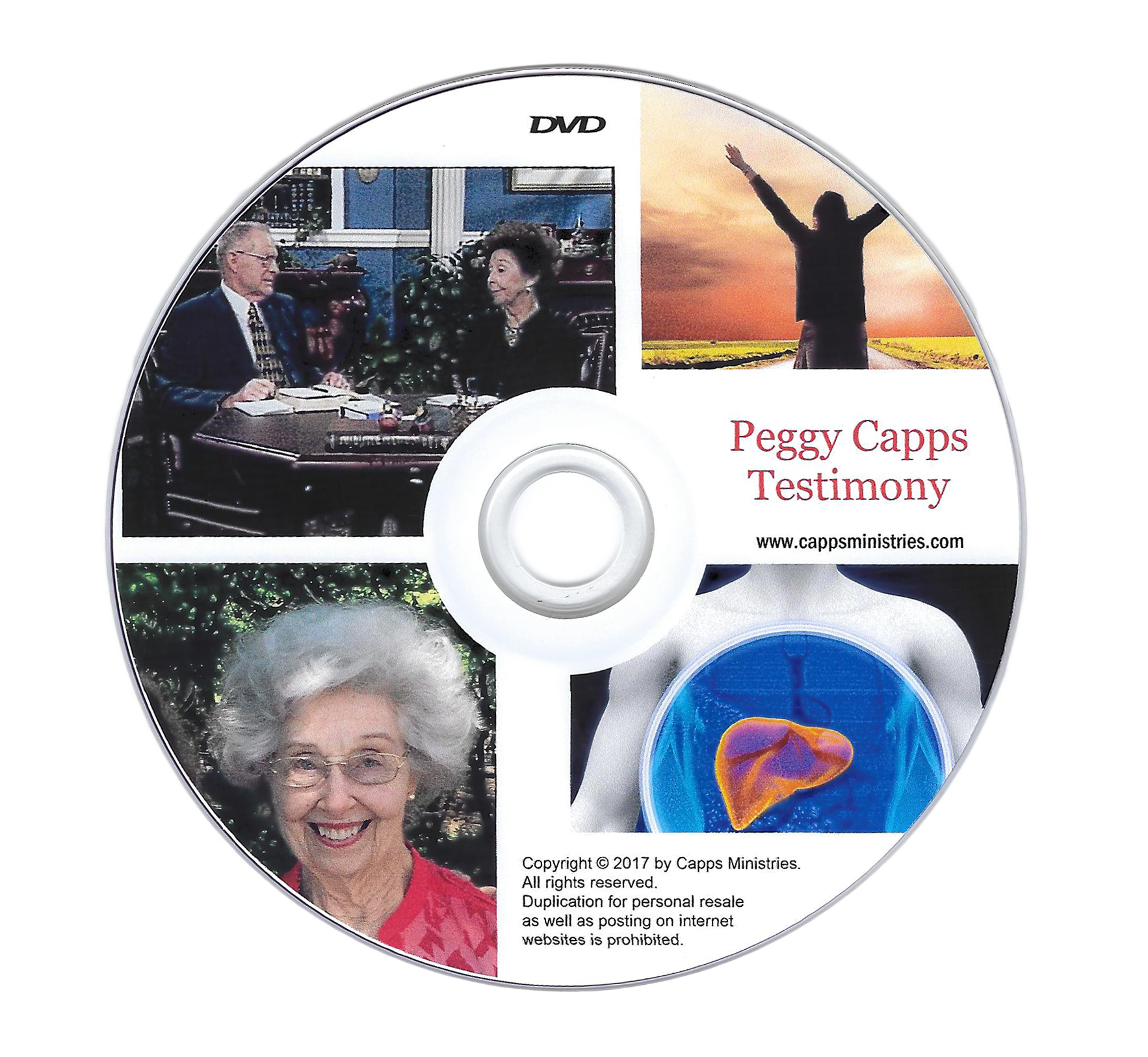 Concepts of Faith Peggy Capps' Testimony DVD cappsministries.com