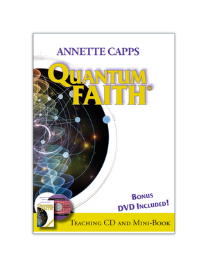 Annette Capps Quantum Faith Album with DVD, CD and Minibook Cover