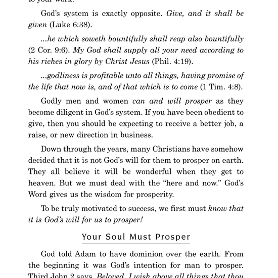 Charles Capps Success Motivation Book Page 2