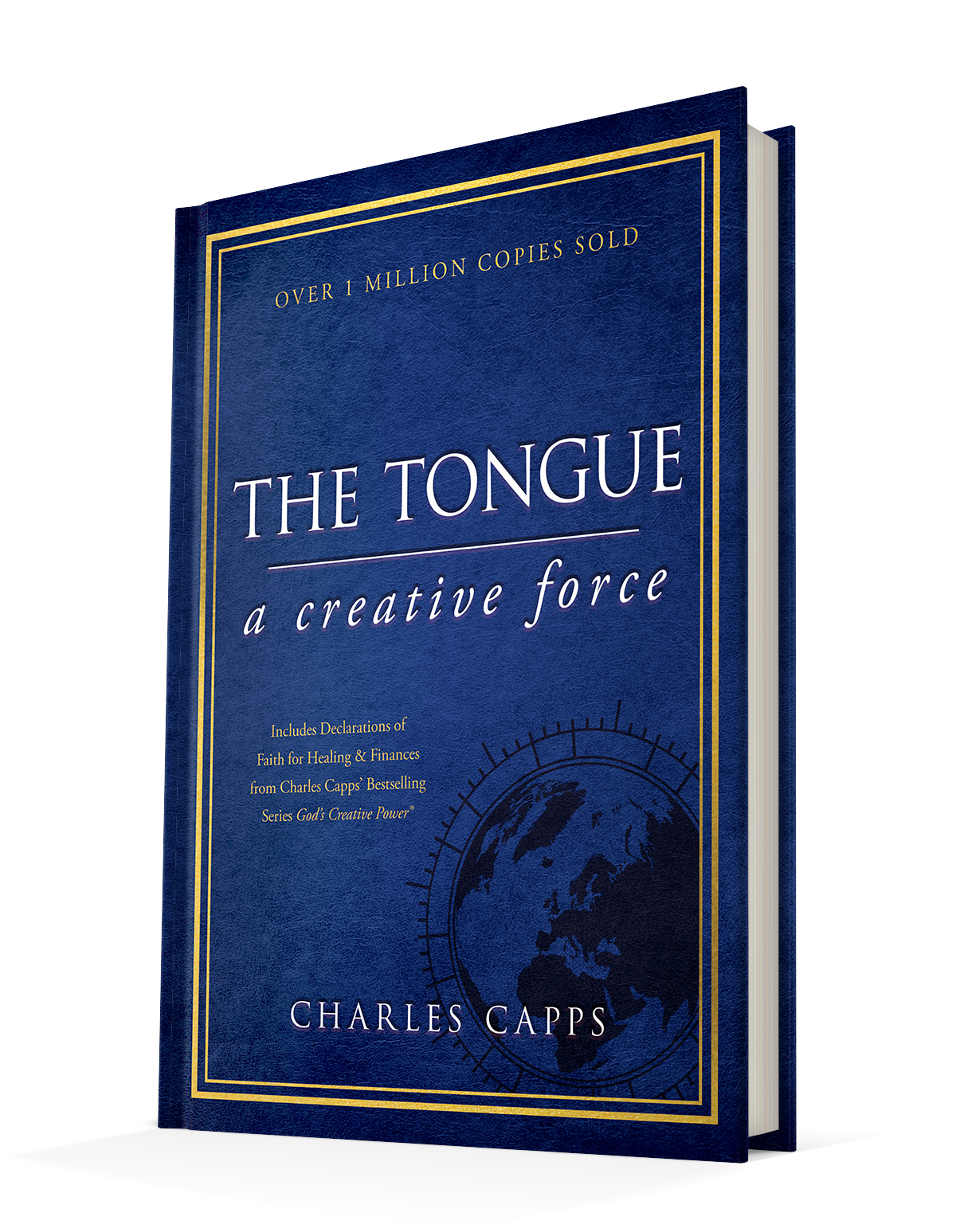 Charles Capps The Tongue a creative force hardback cover 3D cappsministries.com