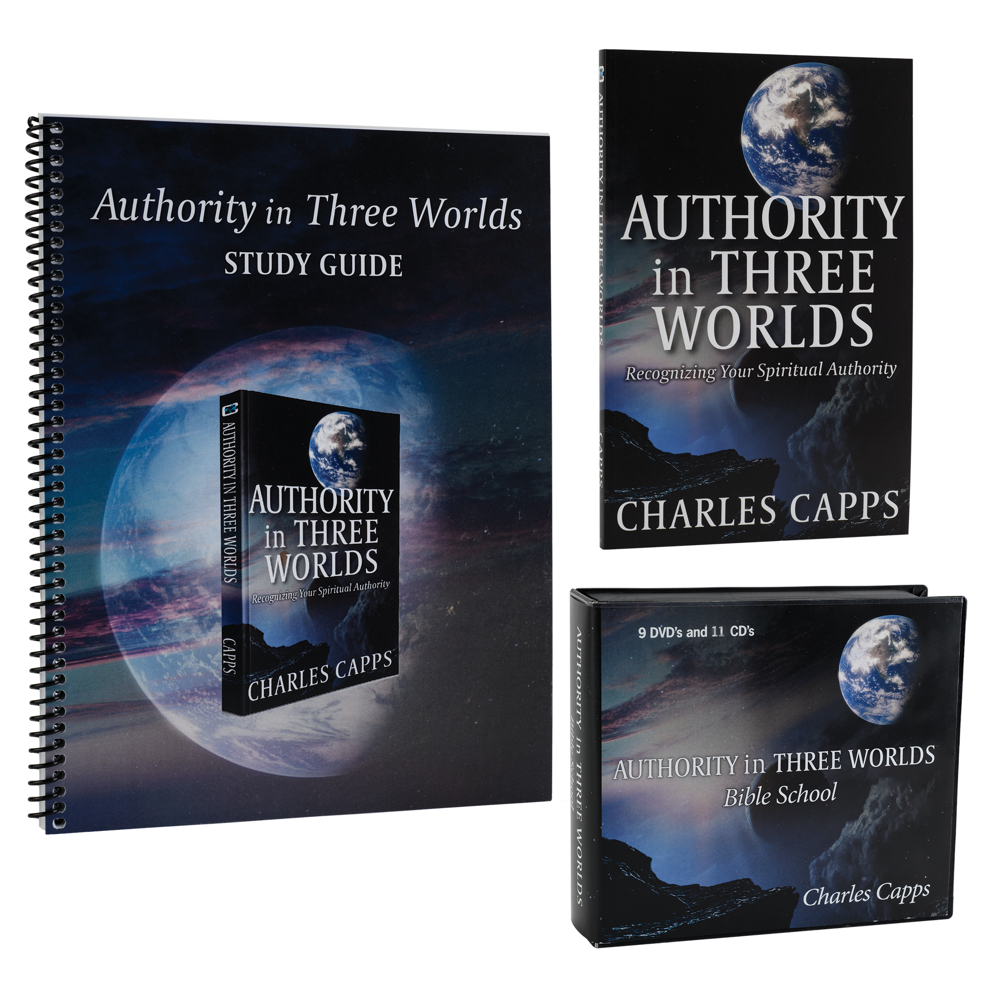 Charles Capps Authority in Three Worlds Trio pic