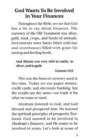 Charles Capps, God's Creative Power for Finances pg 5