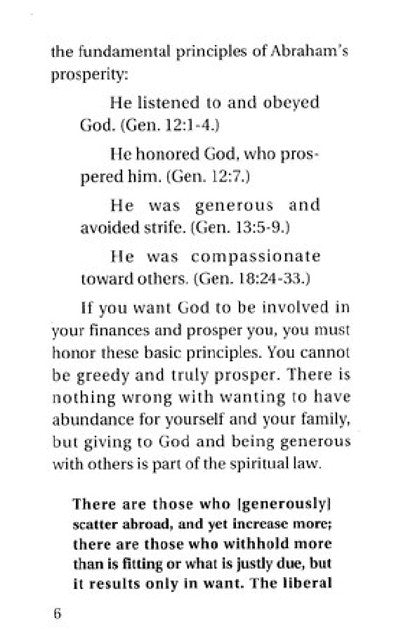 Charles Capps, God's Creative Power for Finances pg 6