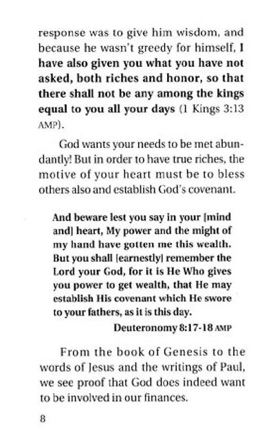 Charles Capps, God's Creative Power for Finances pg 8