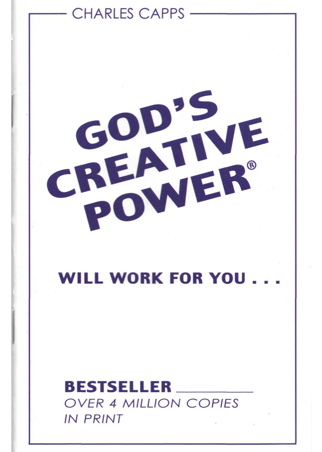 Charles Capps, God's Creative Power Minibook cappsministries.com