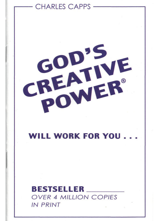 Charles Capps, God's Creative Power Minibook cappsministries.com
