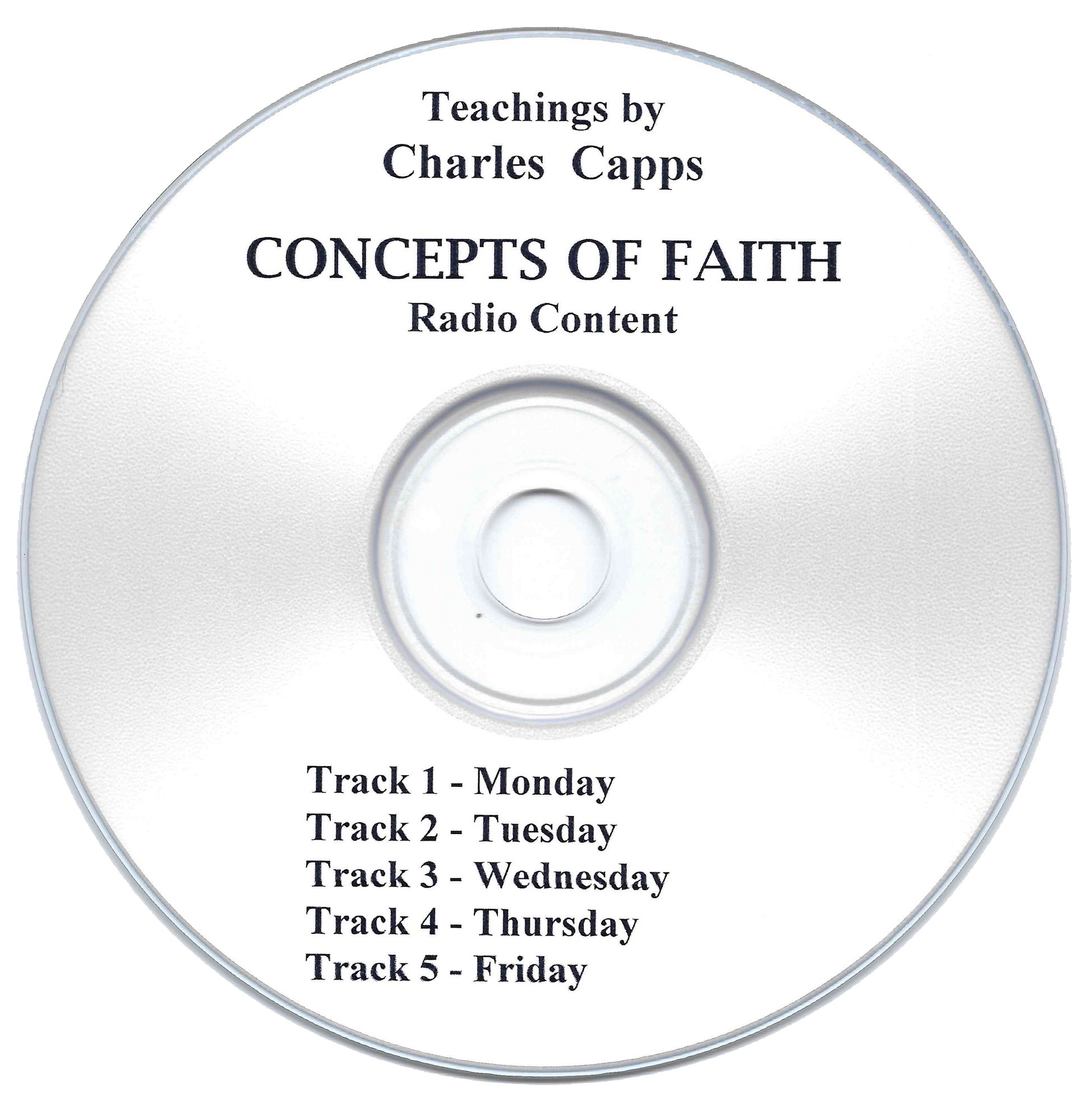 Concepts of Faith Weekly Radio Broadcast CD