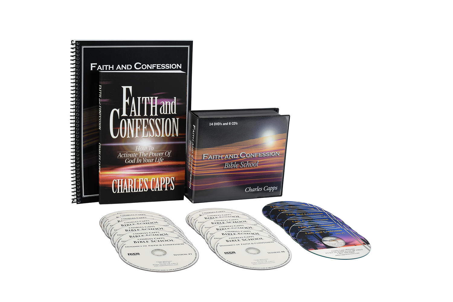 Charles Capps Faith and Confession DVD/CD Smaller pic